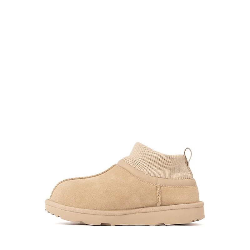 UGG® Classic Ultra Stretch Cuff Boot - Toddler / Little Kid Mustard Seed