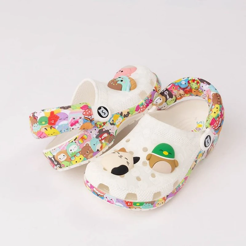 Squishmallows Crocs Classic Clog - Little Kid / Big White Multicolor