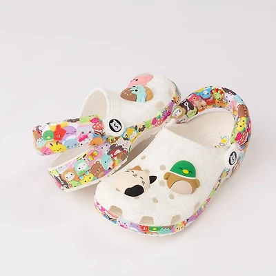 Squishmallows Crocs Classic Clog - Little Kid / Big White Multicolor