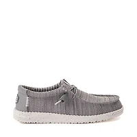 Mens HEYDUDE Wally Stretch Casual Shoe - Grey