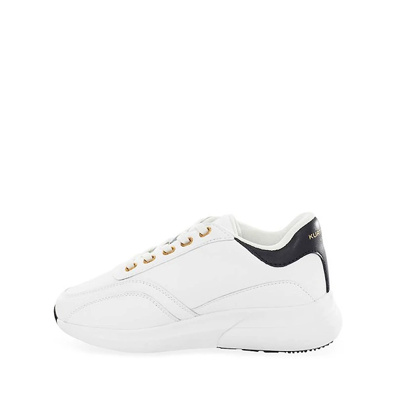 Kurt Geiger Mini Gaspar Sneaker - Little Kid / Big White Black