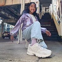 New Balance 530 Athletic Shoe - Big Kid Moonbeam / Moonrock