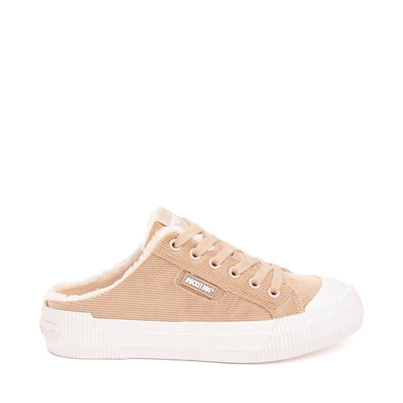 Womens Rocket Dog Cheery Platform Mule Sneaker - Natural