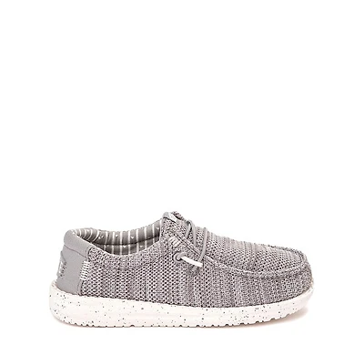 HEYDUDE Wally Casual Shoe - Little Kid / Big Grey