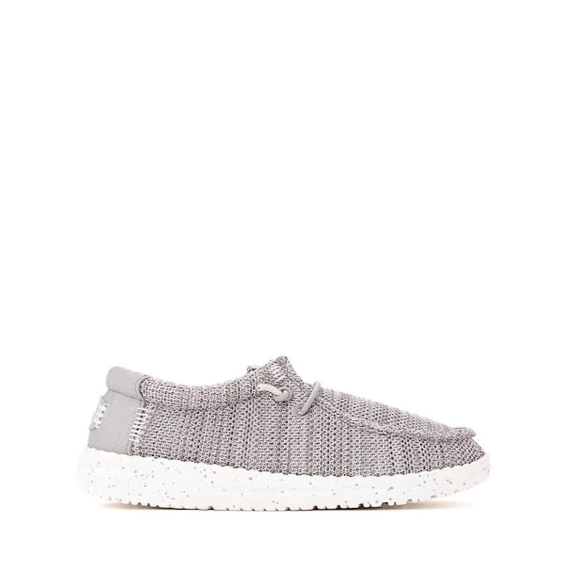 HEYDUDE Wally Casual Shoe - Little Kid / Big Grey