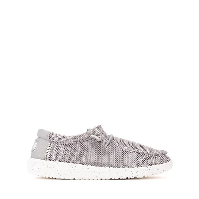 HEYDUDE Wally Casual Shoe - Little Kid / Big Grey