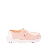 HEYDUDE Wendy Iridescent Sparkle Slip-On Casual Shoe - Little Kid / Big Pink