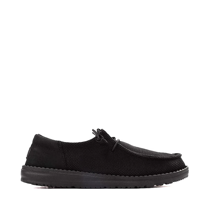 Womens HEYDUDE Wendy Funk Slip-On Casual Shoe - Black Monochrome