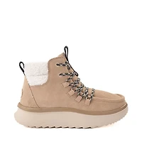 Womens HEYDUDE Wendy Peak Apres Suede Cozy Boot - Beige