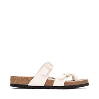 Womens Birkenstock Mayari Slide Sandal - Eggshell