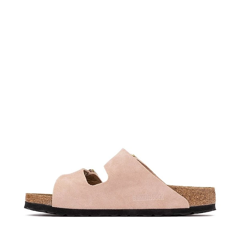 Womens Birkenstock Arizona Slide Sandal - Light Rose