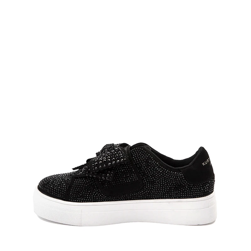 Kurt Geiger Mini Laney Bow Sneaker - Little Kid / Big Kid - Black / White