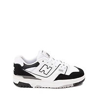 New Balance 550 Athletic Shoe - Little Kid White / Black Raincloud