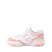 New Balance 550 Athletic Shoe - Big Kid White / Pink Haze