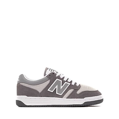 New Balance 480 Athletic Shoe - Big Kid Grey / White