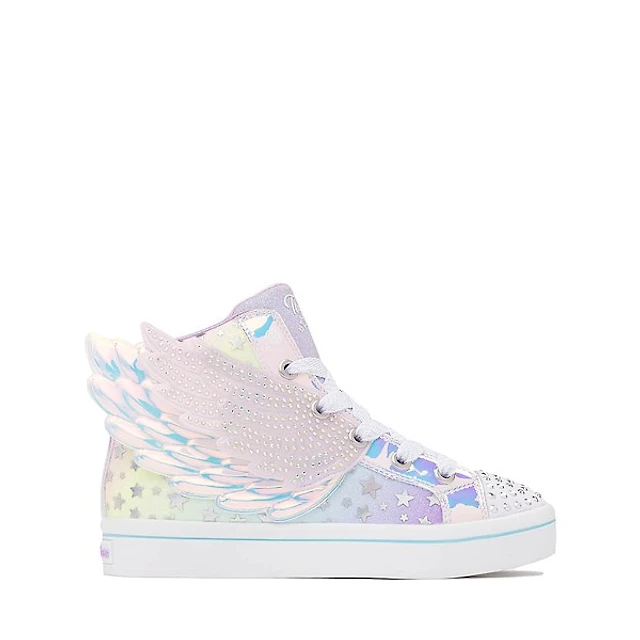 Skechers Twinkle Toes® Twi-Lites 2.0 Dreamy Wings Sneaker - Little Kid - Lavender / Multicolor