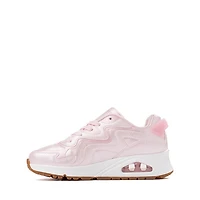 Skechers Street&trade Uno Gen1: Shimmer Sneaker - Little Kid / Big Light Pink