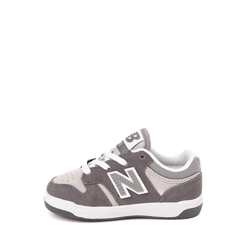 New Balance 480 Athletic Shoe - Baby / Toddler Grey White