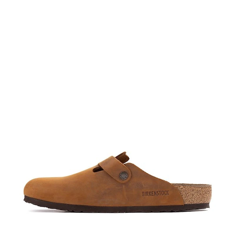 Mens Birkenstock Boston Clog - Cognac