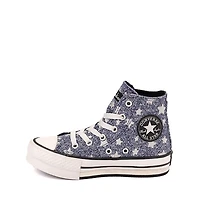 Converse x Coraline Chuck Taylor All Star EVA Lift High-Top Sneaker - Little Kid - Dark Blue
