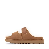 Womens UGG® Greenport Strap Slide Sandal - Chestnut