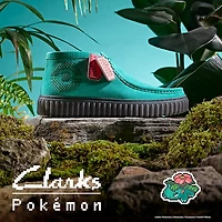 Clarks x Pokémon Torhill Explore Chukka Boot - Turquoise