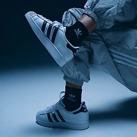 Womens adidas Superstar II Athletic Shoe - White / Core Black / White