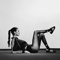 Womens adidas Superstar II Athletic Shoe - Core Black / White