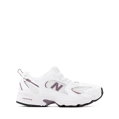 New Balance 530 Athletic Shoe - Little Kid - White / Dark Wine