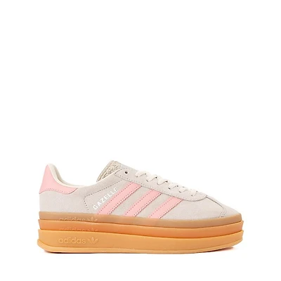 adidas Gazelle Bold Athletic Shoe - Big Kid - Alumina / Pink