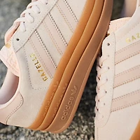 adidas Gazelle Bold Athletic Shoe - Big Kid Alumina / Pink