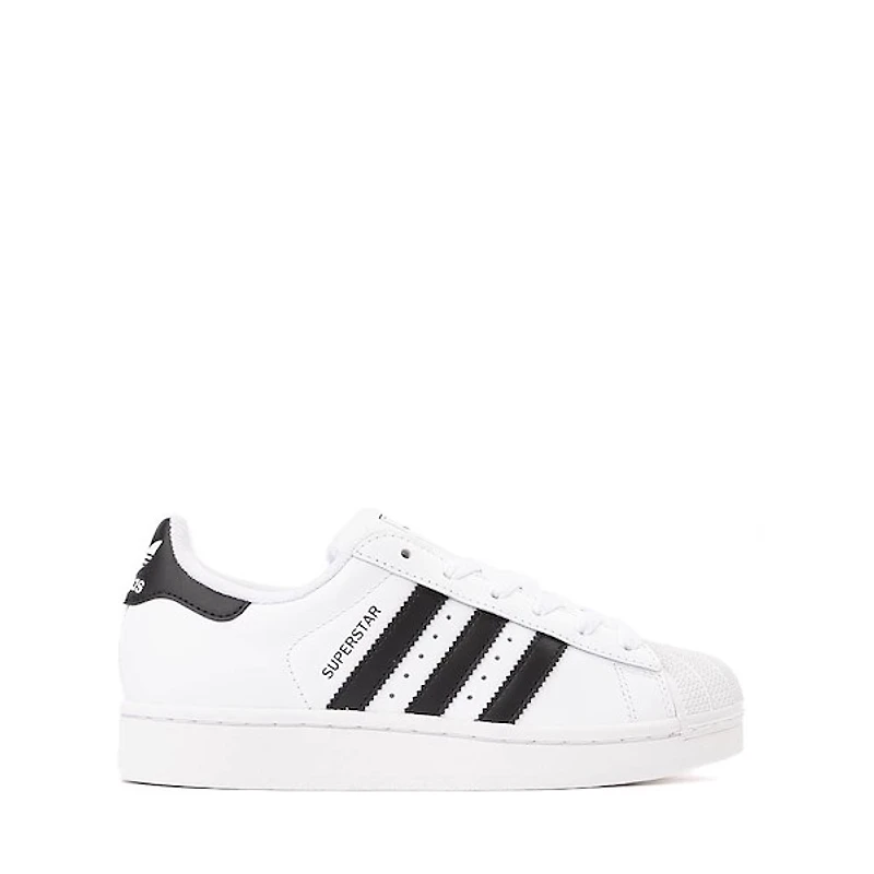 adidas Superstar II Athletic Shoe - Big Kid Cloud White / Core Black