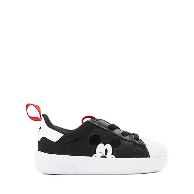 adidas x Disney Adifom Superstar 360 Mickey Mouse Athletic Shoe - Little Kid Core Black / White Better Scarlet