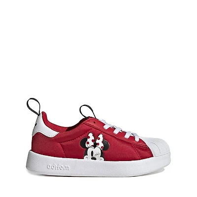 adidas x Disney Adifom Superstar 360 Minnie Mouse Athletic Shoe - Little Kid Better Scarlet / White Core Black