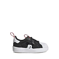 adidas x Disney Adifom Superstar 360 Mickey Mouse Athletic Shoe - Baby / Toddler Core Black White Better Scarlet
