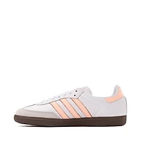 Womens adidas Samba OG Athletic Shoe - White / Clear Orange Semi Coral Gum