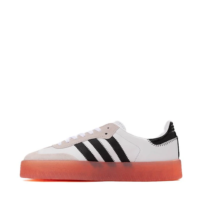 Womens adidas Sambae Athletic Shoe - Cloud White / Core Black Semi Coral