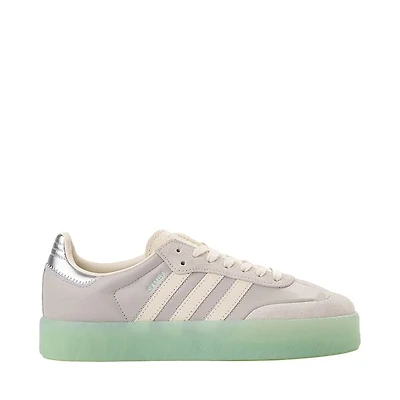 Womens adidas Sambae Athletic Shoe - Grey / Cream White Clear Mint