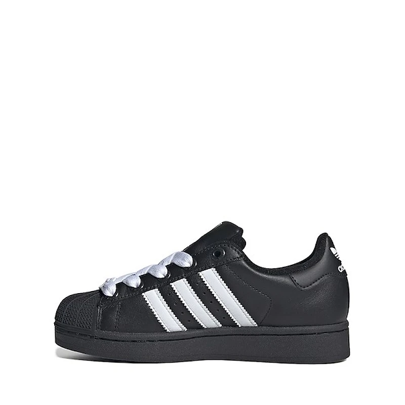 adidas Superstar II Athletic Shoe - Big Kid - Core Black / White / Core Black
