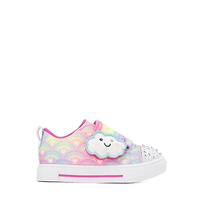Skechers Twinkle Toes®: Twinkle Sparks Cloud Cutie Sneaker - Toddler - Multicolor