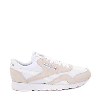 Mens Reebok Classic Nylon Athletic Shoe - White /
