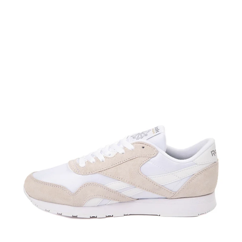Mens Reebok Classic Nylon Athletic Shoe - White /