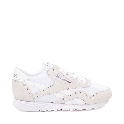 Womens Reebok Classic Nylon Athletic Shoe - Chalk / White