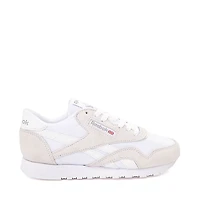 Womens Reebok Classic Nylon Athletic Shoe - Chalk / White