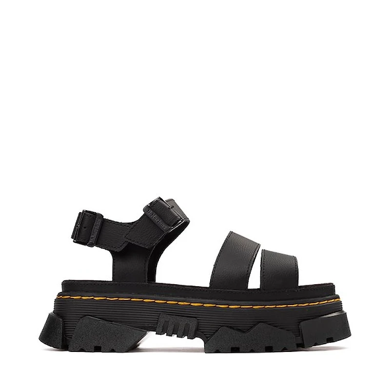 Womens Dr. Martens Mattison 2 Strap Sandal - Black