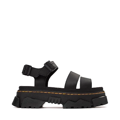 Womens Dr. Martens Mattison 2 Strap Sandal - Black
