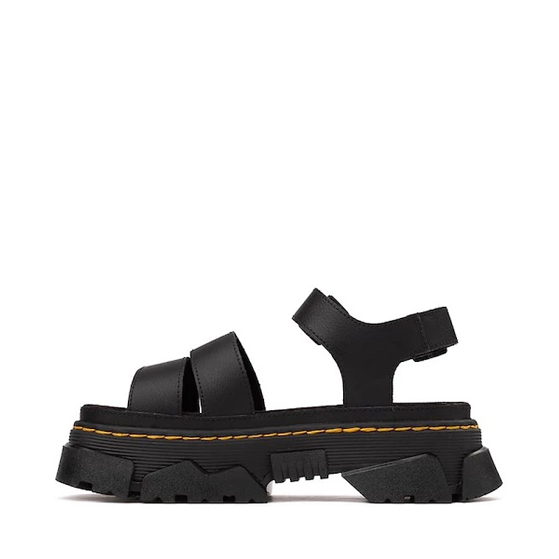 Womens Dr. Martens Mattison 2 Strap Sandal - Black