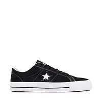 Converse CONS One Star Pro Suede Skate Shoe - Black / White