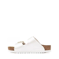 Birkenstock Arizona Slide Sandal - Big Kid Electric Metallic Pearl