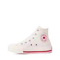 Converse Chuck Taylor All Star Lift Love Me Lots High-Top Sneaker - Little Kid White